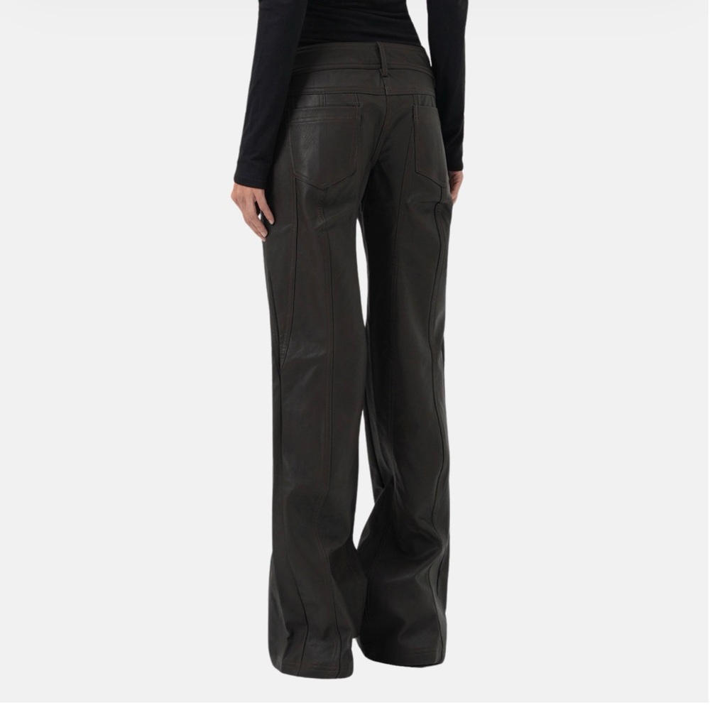 OW Collection Jade Low-Waist pants - Picture 3 of 7
